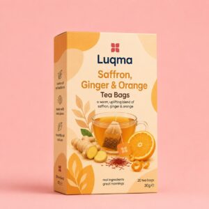 Saffron, Ginger & Orange Tea Bags